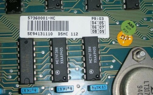 DSMC 112 57360001-HC ABB Floppy Disk Controller