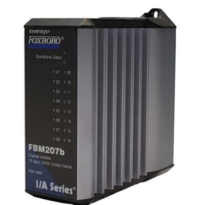 Foxboro FBM207B 16-Channel Isolated Input Module with RS-485 Support for Harsh Industrial Environments in I/A Series